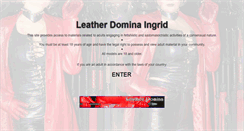 Desktop Screenshot of leatherdominaingrid.com